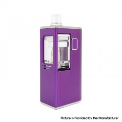 Authentic Veepon Tita X AIO 60W All-In-One System Kit - Purple, VW 1~60W, 1 x 18650 / 21700, 0.3ohm, 4.0ml