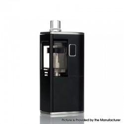 Authentic Veepon Tita X SE AIO 60W All-In-One System Kit - Black, VW 1~60W, 1 x 18650 / 21700, 0.3ohm, 4.0ml