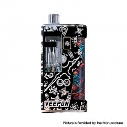 Authentic Veepon Tita X SE AIO 60W All-In-One System Kit - DNA60 Limited Edition, VW 1~60W, 1 x 18650 / 21700, 0.3ohm, 4.0ml
