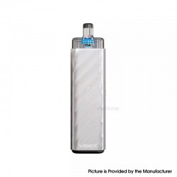Authentic Veepon VeeX 40W Pod System Vape Kit - Silver, 1000mAh, 0.6ohm / 1.0ohm, 2.0ml
