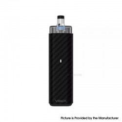 Authentic Veepon VeeX 40W Pod System Vape Kit - Carbon Fibre, 1000mAh, 0.6ohm / 1.0ohm, 2.0ml