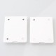 Authentic MK MODS Cover Panel Plate for LVE Orion 2 II Pod System - White B, Acrylic