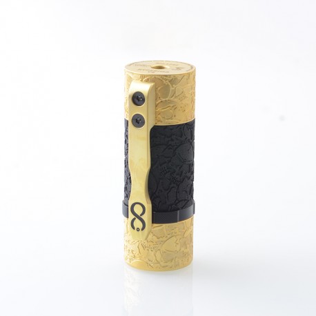 Authentic Thunder Cloud Hyperion V2 Mechanical Mod - Brass Engraved, 1 x 18650 / 21700