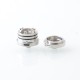 YFTK Bottom Intake Base Deck V2 for FEV Flash e-Vapor V4.5 / V4.5S+ RTA Atomizer - Silver