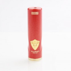 Authentic ThunderHead Creations Tauren Max Hybrid Mechanical Tube Mod - Brass Red, 1 x 18650 / 20700 / 21700