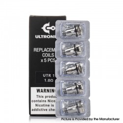 Authentic Ultroner UTR Replacement Coil for Ultroner LION and KAMO Kit - 1.0ohm (5 PCS)