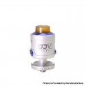Authentic DEJAVU RDTA V2 Rebuildable Dripping Tank Atomizer - Silver, 5.2ml, 26mm Diameter