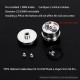 YFTK V3 Style RTA Rebuildable Tank Atomizer - Silver, 4.8ml, MTL / DL, 23mm