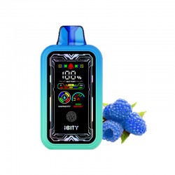 [Ships from Bonded Warehouse] Authentic iCity CT 35000 Disposable Vape Kit 850mAh 25ml (35K Puffs) - Blue Razz, 50mg, 1.0ohm