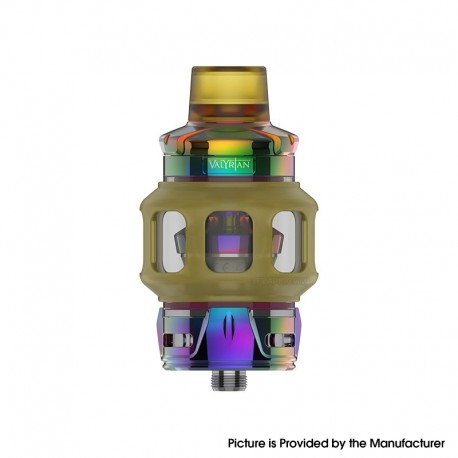 [Ships from Bonded Warehouse] Authentic Uwell Valyrian 4 Sub Ohm Tank - Neon Rainbow, 8.5ml, 0.18ohm / 0.35ohm, 32mm Diameter