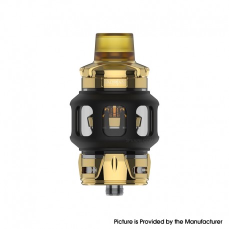 [Ships from Bonded Warehouse] Authentic Uwell Valyrian 4 Sub Ohm Tank - Pure Gold, 8.5ml, 0.18ohm / 0.35ohm, 32mm Diameter