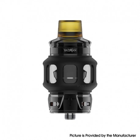 [Ships from Bonded Warehouse] Authentic Uwell Valyrian 4 Sub Ohm Tank - Glossy Black, 8.5ml, 0.18ohm / 0.35ohm, 32mm Diameter
