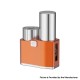 Authentic Ambition Mods Emira 60W SBS Side by Side VW Box Mod - Copper Orange, VW 1~60W, 1 x 18650