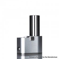 Authentic Ambition Mods Emira 60W SBS Side by Side VW Box Mod - Silver, VW 1~60W, 1 x 18650