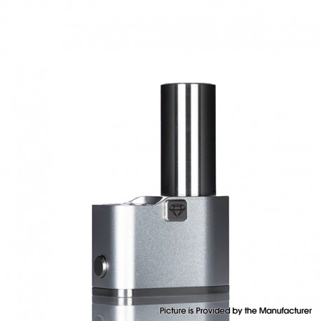 Authentic Ambition Mods Emira 60W SBS Side by Side VW Box Mod - Silver, VW 1~60W, 1 x 18650