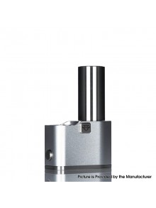 Authentic Ambition Mods Emira 60W SBS Side by Side VW Box Mod - Silver, VW 1~60W, 1 x 18650