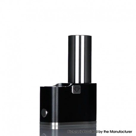 Authentic Ambition Mods Emira 60W SBS Side by Side VW Box Mod - Black, VW 1~60W, 1 x 18650