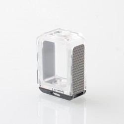 S-ProRo Style Boro Tank for SXK BB / Billet AIO Box Mod Kit - Diamond + Clear, Aluminum + Acrylic
