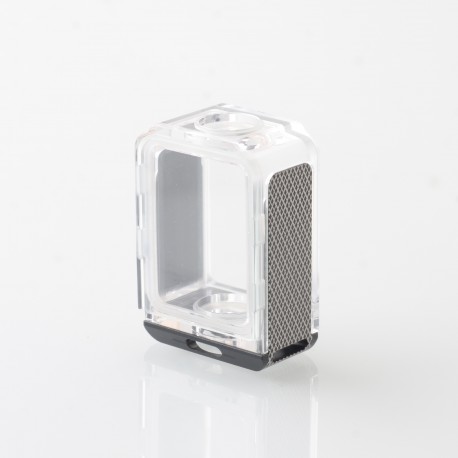 S-ProRo Style Boro Tank for SXK BB / Billet AIO Box Mod Kit - Diamond + Clear, Aluminum + Acrylic