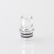 Rekavape VWM Intensa Style Replacement 510 Drip Tip - Translucent, PC