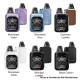 [Ships from Bonded Warehouse] Authentic Lost Vape Ursa Baby 3 Pro Pod System Kit - Moonsteel Blue, 1300mAh, 0.6 / 0.8ohm, 2.5ml