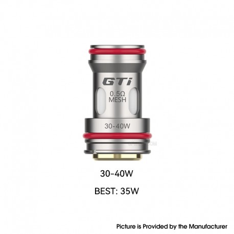 [Ships from Bonded Warehouse] Authentic Vaporesso GTi Replacement Coil For iTank Series Atomizer - Mesh 0.5ohm (5 PCS)