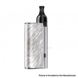 [Ships from Bonded Warehouse] Authenitc Lost Vape Thelema Nexus Mini 25W Pod System Kit - Silk Silver, 1200mAh, 2ml, 0.8ohm