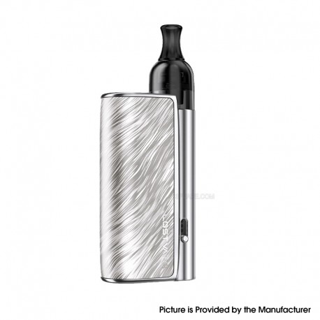 [Ships from Bonded Warehouse] Authenitc Lost Vape Thelema Nexus Mini 25W Pod System Kit - Silk Silver, 1200mAh, 2ml, 0.8ohm