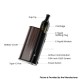 [Ships from Bonded Warehouse] Authenitc Lost Vape Thelema Nexus Mini 25W Pod System Kit - Silk Silver, 1200mAh, 2ml, 0.8ohm