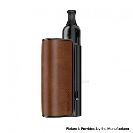 [Ships from Bonded Warehouse] Authenitc Lost Vape Thelema Nexus Mini 25W Pod System Kit - Dark Brown, 1200mAh, 2ml, 0.8ohm