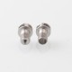 909 Modify Nugg Style RBA for LVE Orion ll - Silver, 3 x Airflow Pins 1.0, 2.5, 3.0mm