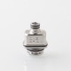 909 Modify Nugg Style RBA for LVE Orion ll - Silver, 3 x Airflow Pins 1.0, 2.5, 3.0mm