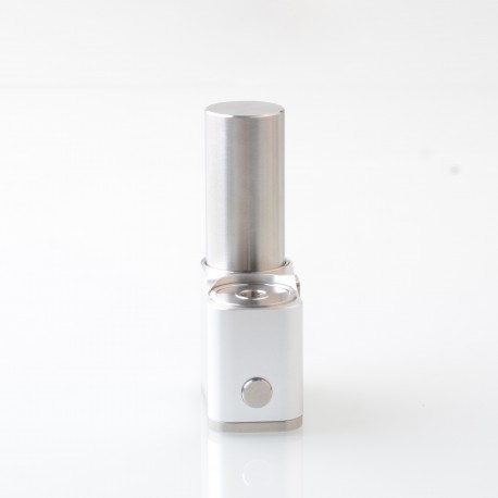 Authentic Ambition Mods Emira 60W SBS Side by Side VW Box Mod - Silver, VW 1~60W, 1 x 18650