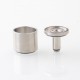 Authentic L.P MODS Order V2 RTA Replacement Extend Kit - Silver, Stainless Steel 6.0ml