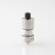 Authentic L.P MODS Order V2 RTA Rebuildable Tank Atomizer - Silver, 4ml, MTL / RDL, 22mm Diameter