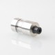 Authentic L.P MODS Order V2 RTA Rebuildable Tank Atomizer - Silver, 4ml, MTL / RDL, 22mm Diameter