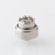 Authentic L.P MODS Order V2 RTA Rebuildable Tank Atomizer - Silver, 4ml, MTL / RDL, 22mm Diameter