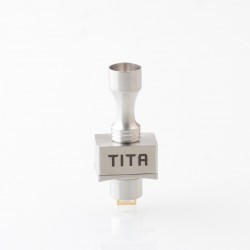 Authentic Veepon Tita X RBA for BB / Billet / Boro Mod - Silver, Air Pin 1.0, 1.2, 1.5, 2.5, 3.0, 3.5, 4.0mm