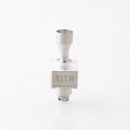 Authentic Veepon Tita X2 RBA for BB / Billet / Boro Mod - Silver, Air Pin 1.0, 1.2, 1.5, 2.0, 2.5, 3.0, 3.5, 4.0mm