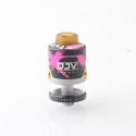 Authentic DEJAVU RDTA V2 Rebuildable Dripping Tank Atomizer - X Vaping Bogan Limited Edition, 5.2ml, 26mm Diameter