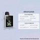 [Ships from Bonded Warehouse] Authentic Kumiho THOTH B Pod System Kit - Silver, 1300mAh, 2ml, 0.6ohm