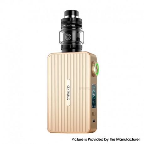 [Ships from Bonded Warehouse] Authentic LostVape Centaurus M200 Box Mod Kit with Centaurus Sub Ohm Tank - Champagne, 5~200W