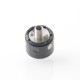 YFTK pNeumatyca Style RTA Rebuildable Tank Atomizer with 4.2ml Tank Tube - Black, 316SS + Glass, 3.5ml, 22mm Diameter