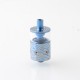 pNeumatyca Style RTA Rebuildable Tank Atomizer with 4.2ml Tank Tube - Blue, Titanium + Glass, 3.5ml, 22mm Diameter