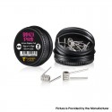 Authentic Thunder Cloud Pro Ni80 Pre-Built 4-Core Fused Clapton Coil - 0.23ohm, 28Ga x 4 + 38Ga (10 PCS)