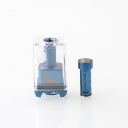 909 Xtra Style RBA Bridge with Boro Tank for Billet Boro / dotMod dotAIO Mod - Blue, 2, 2.5, 3, 3.5, 4mm