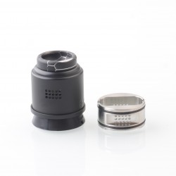 Authentic Thunder Cloud Bonza Pro RDA Rebuildable Dripping Atomizer - Matte Black, Single / Dual Coil, BF Pin, 25mm Diameter