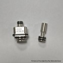 YFTK Sturdy MFG One Orion OneOrion Style RBA for LVE Orion ll / Orion II Pro - Silver, 3 x Airflow Pins 1.0, 2.5, 3.0mm