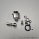 YFTK Sturdy MFG One Orion OneOrion Style RBA for LVE Orion ll / Orion II Pro - Silver, 3 x Airflow Pins 1.0, 2.5, 3.0mm