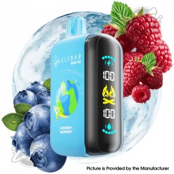 [Ships from EU Warehouse] Authentic Elf Bar Raya D3 25K Disposable Kit - Blueberry Raspberry, 25,000 Puffs, 850mAh, 23ml, 50mg